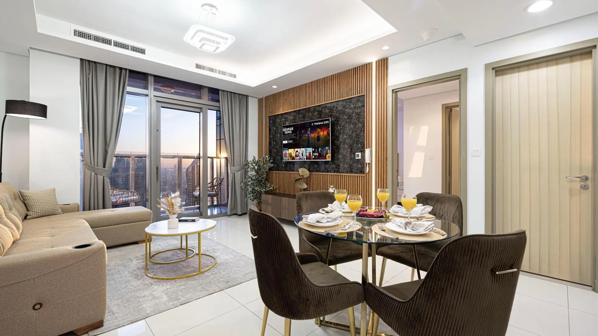 Apartament Famous Infinity Pool 64Th Floor Near Burj Khalifa Dubaj