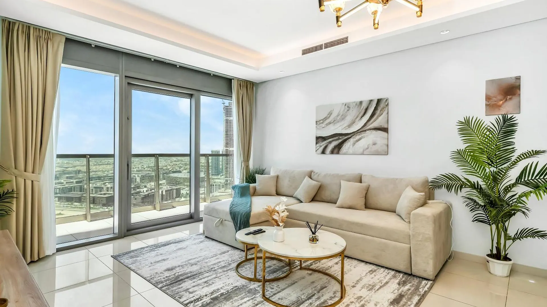 Apartament Famous Infinity Pool 64Th Floor Near Burj Khalifa Dubaj