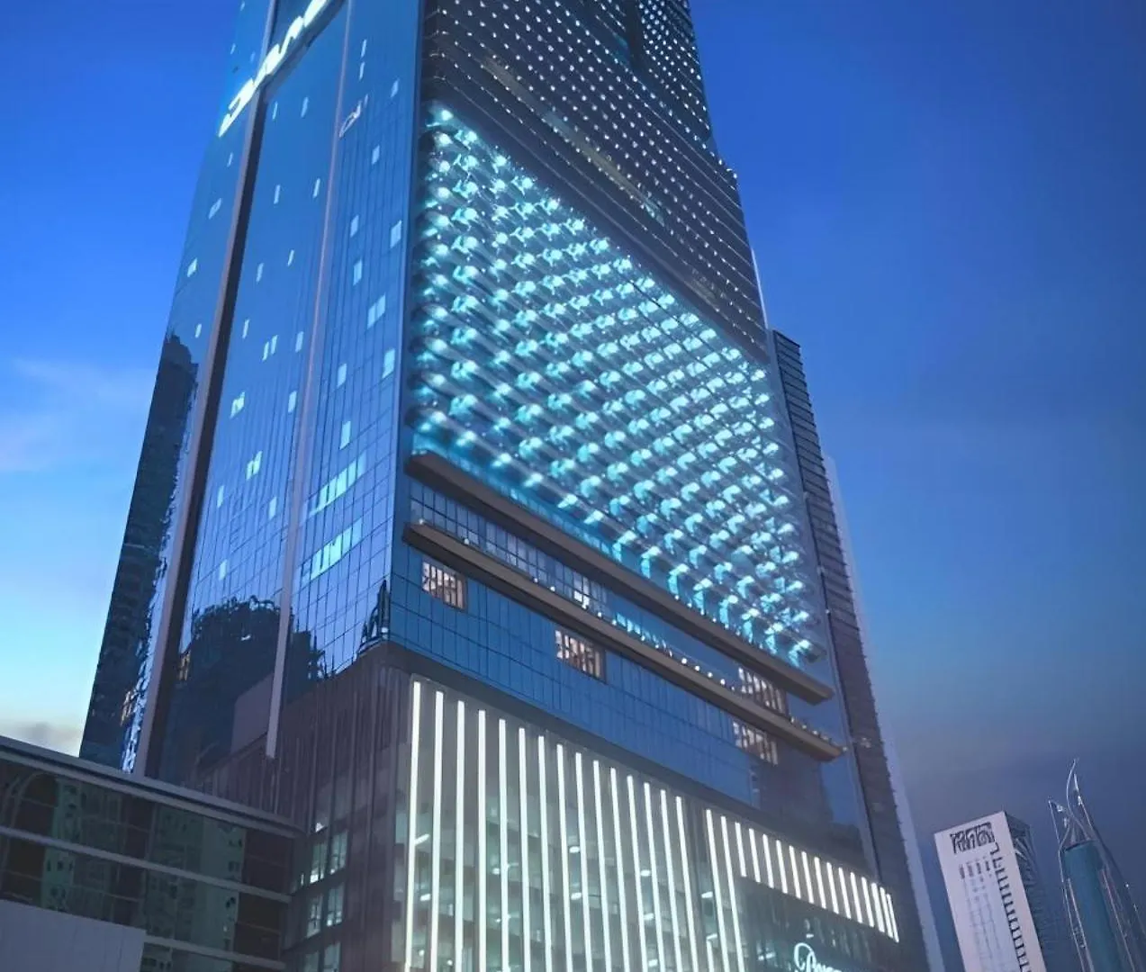 Famous Infinity Pool 64Th Floor Near Burj Khalifa Apartment Dubai United Arab Emirates